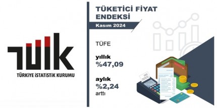 Kasım 2024 Enflasyon Rakamları Açıklandı